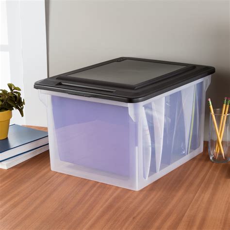 black metal file box|sterilite file storage box.